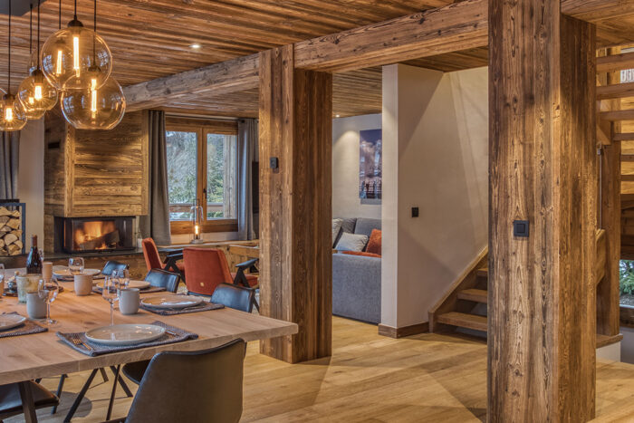 Chalet privatisé à Megève, pour un codir à la montagne